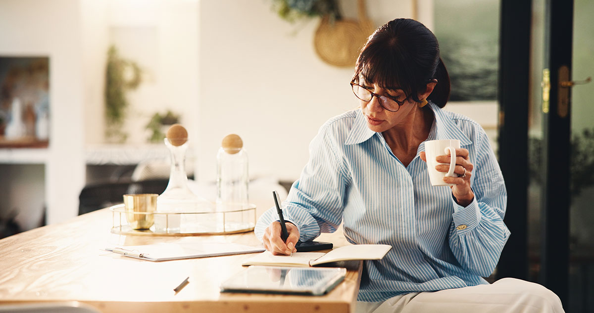 women with papers