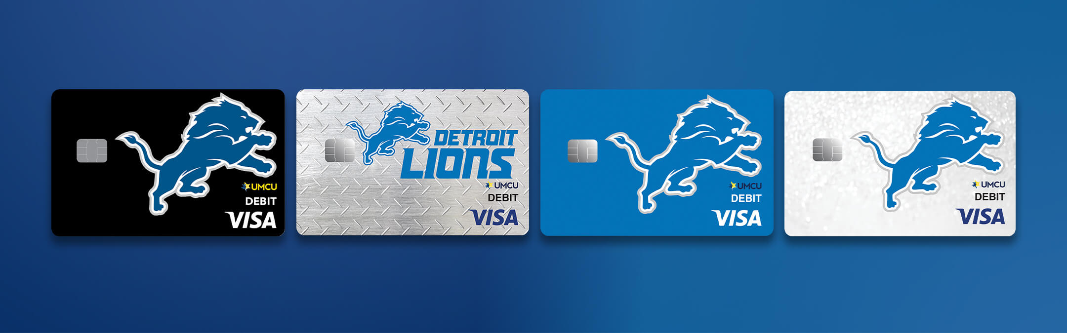 Detroit Lions Debit Cards